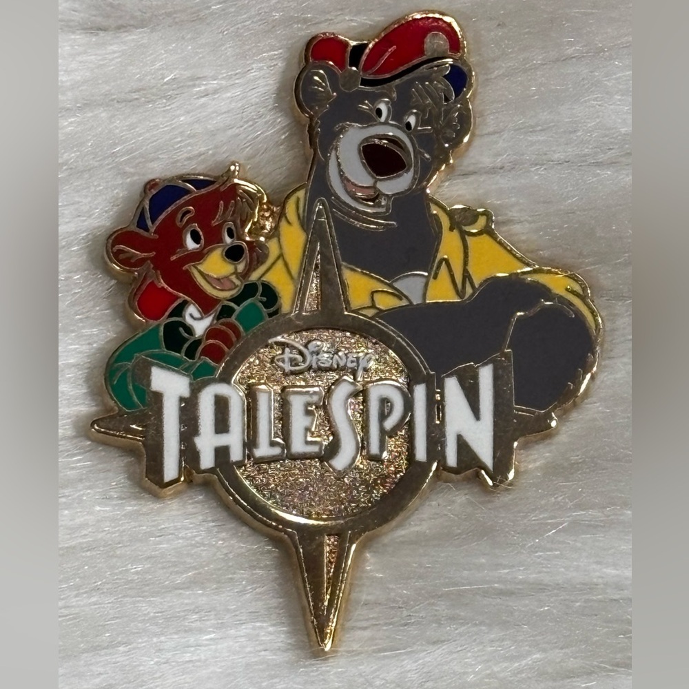 Disney Park Pin Talespin Kit Cloudkicker & Baloo The Bear